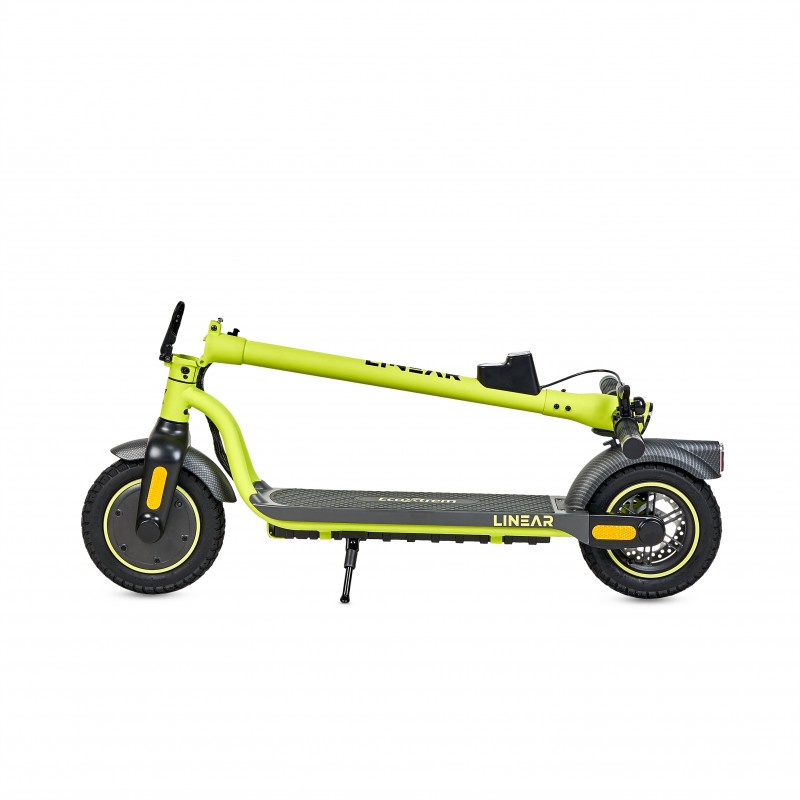 Patinete Eléctrico Ecoxtrem Linear Amarillo 350w 25km - Imagen 2